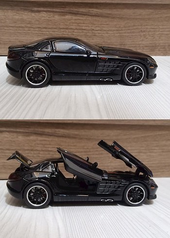 CHIUAN/ Diecast 1/32 ölçek Mercedes Benz SLR 722/Yurtdışından - Görsel 5