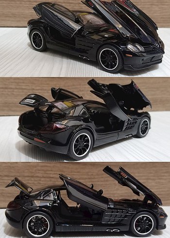 CHIUAN/ Diecast 1/32 ölçek Mercedes Benz SLR 722/Yurtdışından - Görsel 20