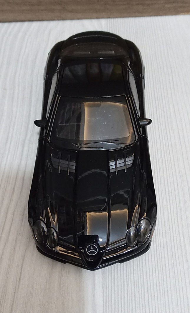 CHIUAN/ Diecast 1/32 ölçek Mercedes Benz SLR 722/Yurtdışından - Görsel 3