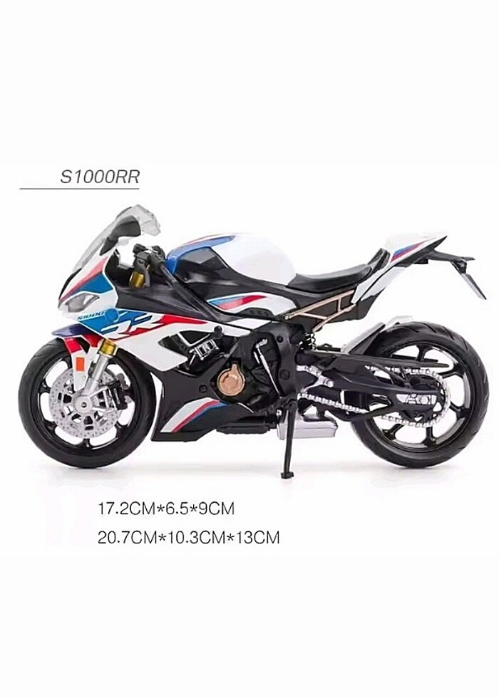 RMZ 1/12 ölçek [17 cm] BMW/S1000RR - Görsel 3