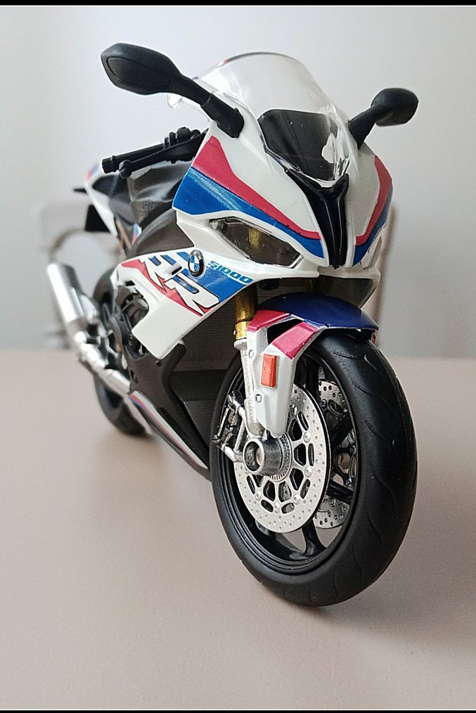 RMZ 1/12 ölçek [17 cm] BMW/S1000RR - Görsel 2