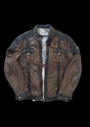 Engbers marka/Orjinal deri mont /Beden XL - Görsel 2