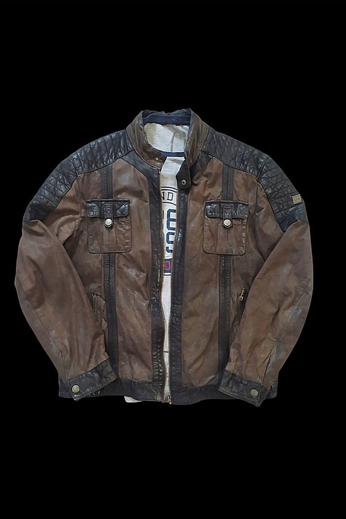 Engbers marka/Orjinal deri mont /Beden XL - Görsel 2