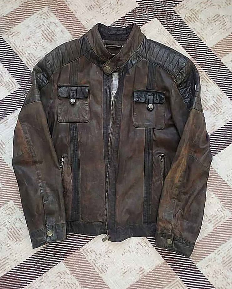 Engbers marka/Orjinal deri mont /Beden XL - Görsel 3