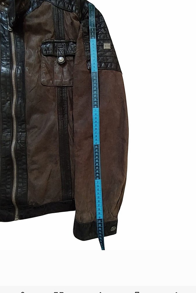 Engbers marka/Orjinal deri mont /Beden XL - Görsel 4