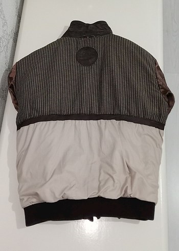 Pierre Cardin XL beden Kahverengi erkek deri mont - Görsel 6