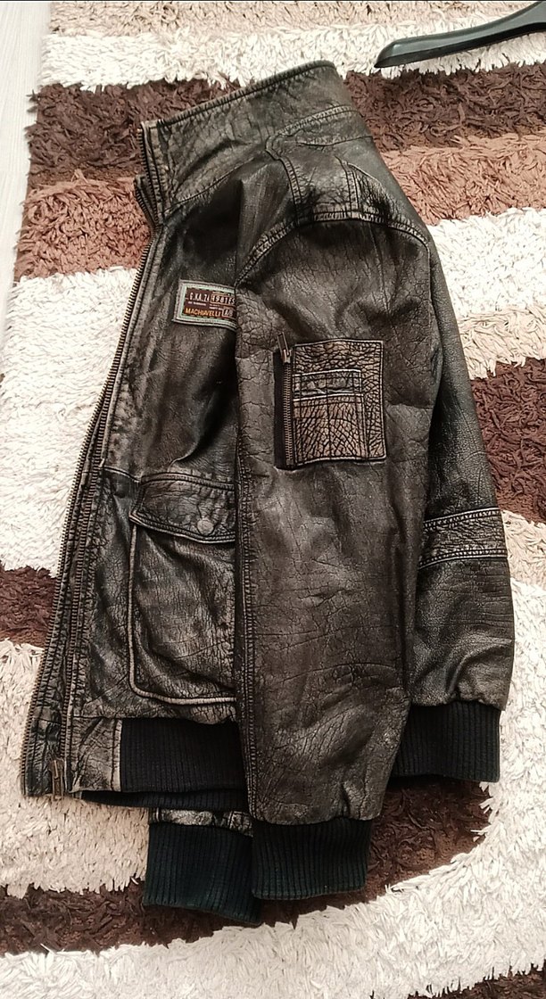 MACHIAVELLI/Orjinal bufalo derisi Renk siyah/ürün yurtdışından - Görsel 2