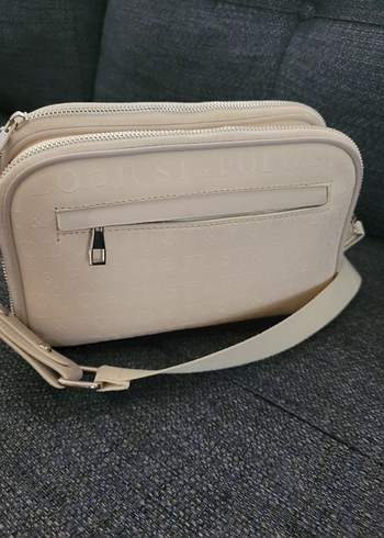 Minimalist Krem Kadın Çanta - Görsel 2