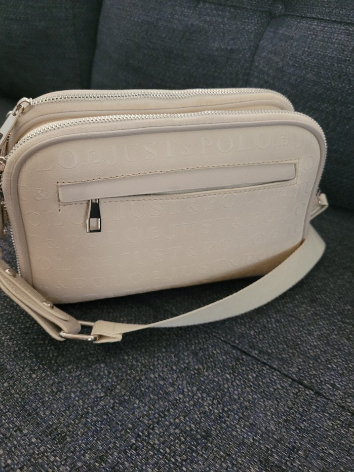 Minimalist Krem Kadın Çanta - Görsel 2