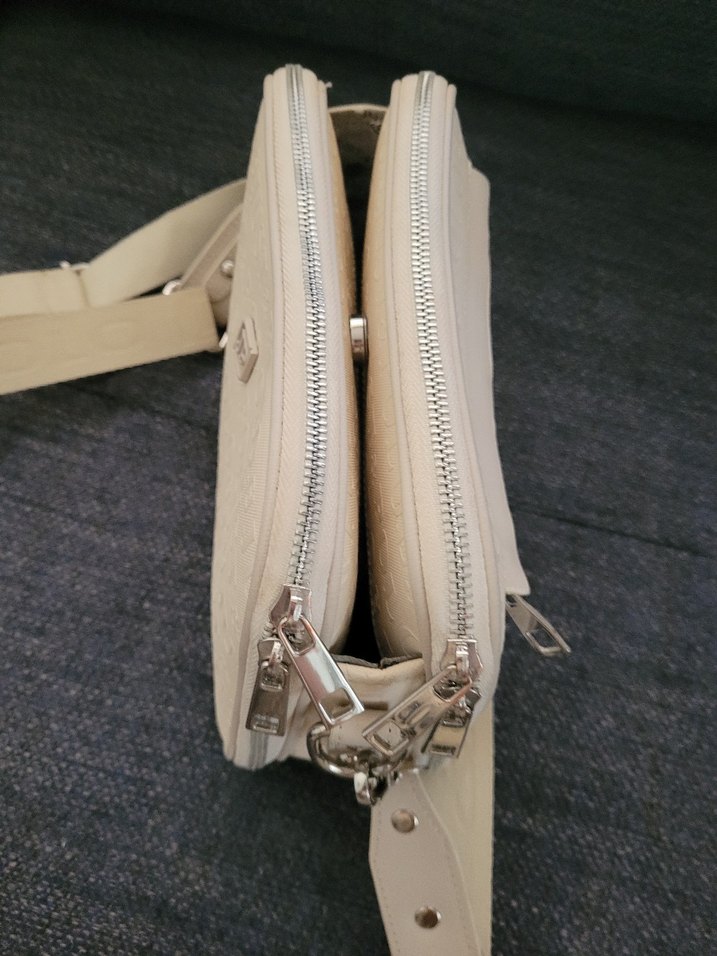 Minimalist Krem Kadın Çanta - Görsel 3