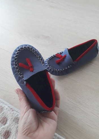 Mavi Erkek Süet Püsküllü Loafer Ayakkabı - Görsel 3