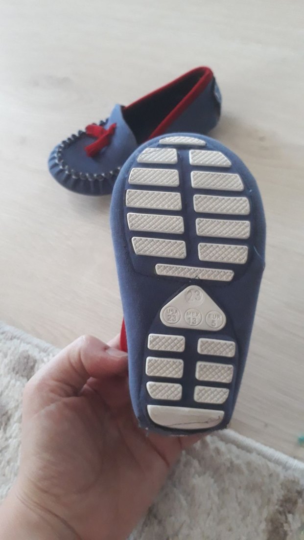 Mavi Erkek Süet Püsküllü Loafer Ayakkabı - Görsel 2