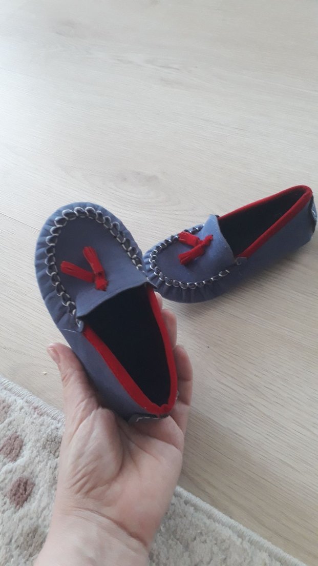 Mavi Erkek Süet Püsküllü Loafer Ayakkabı - Görsel 3