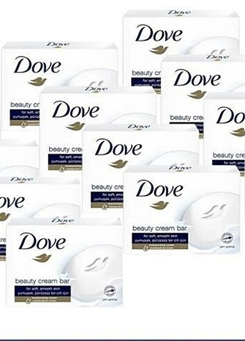 10 adet Dove el sabunu