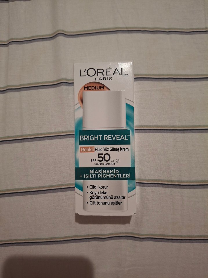 Loreal Bright Reveal Güneş Kremi - Görsel 3