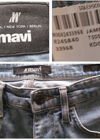 Mavi Jeans James kot pantolon  - Görsel 8
