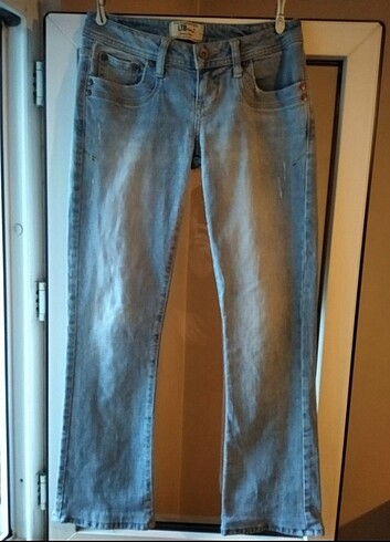 LTB LTB düşük bel/ boru paça kız Jean