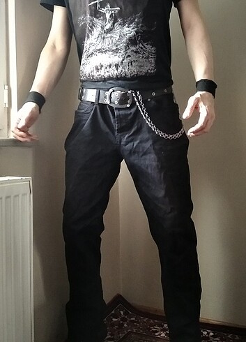 Vintage Rocker Jean Pantolon 