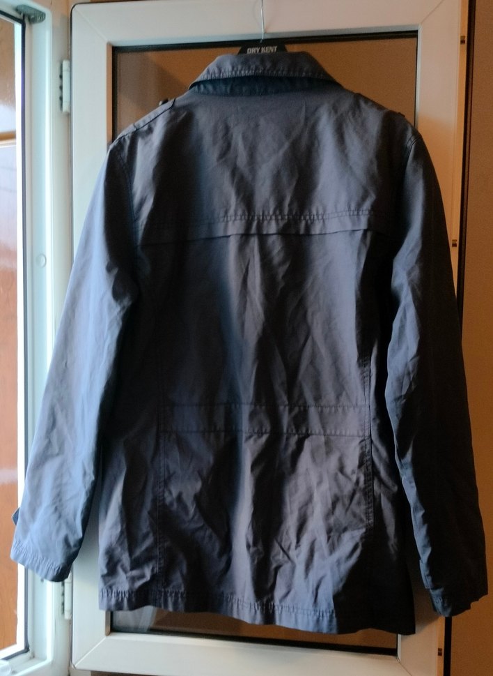 Navy Stili Uniseks Parka Mont - Görsel 4
