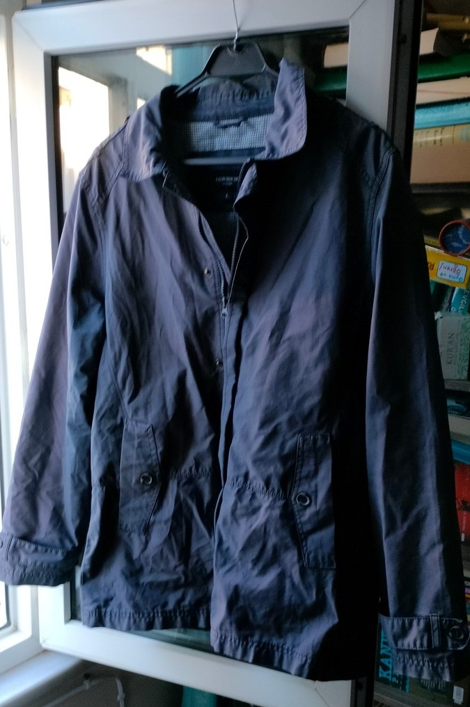 Navy Stili Uniseks Parka Mont - Görsel 2