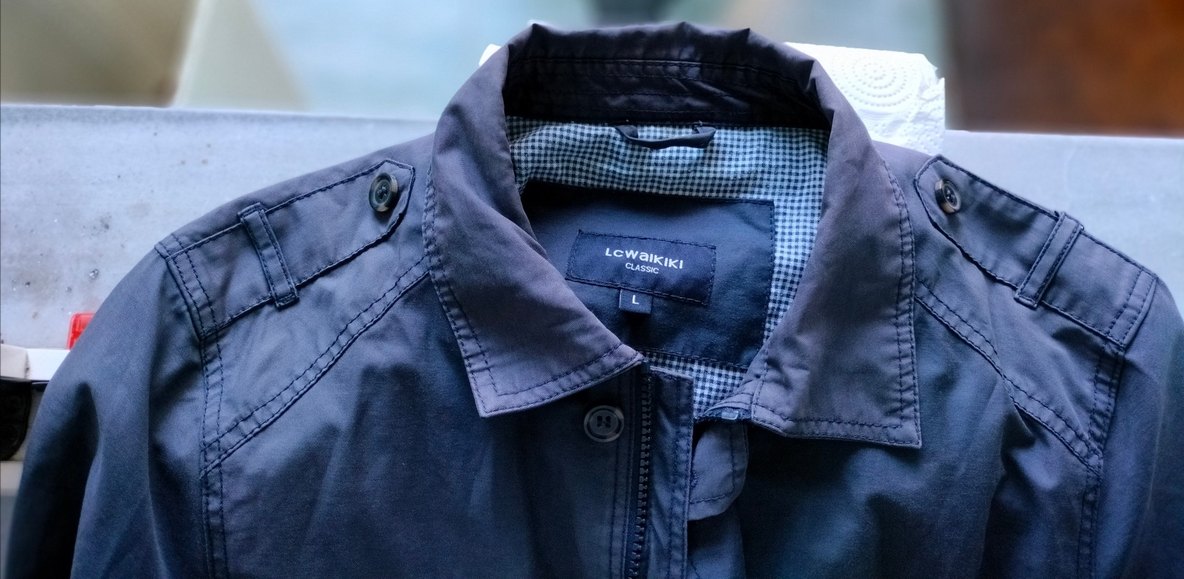 Navy Stili Uniseks Parka Mont - Görsel 5