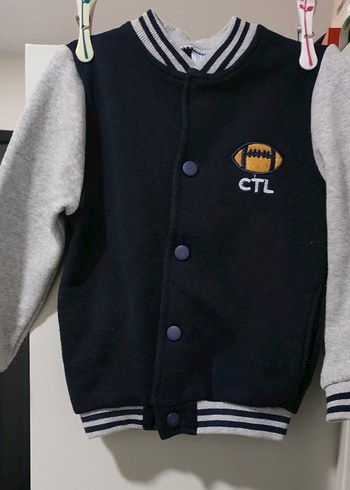 4-5 yaş kolej stil Çocuk polar ceket