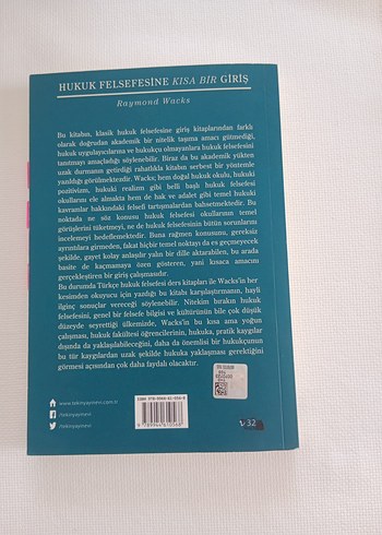Beden Renk Hukuk Felsefesine Kısa Bir Giriş - Raymond Wacks
