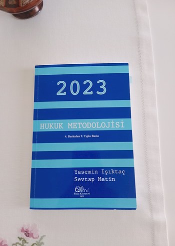 2023 Hukuk Metodolojisi Kitabı