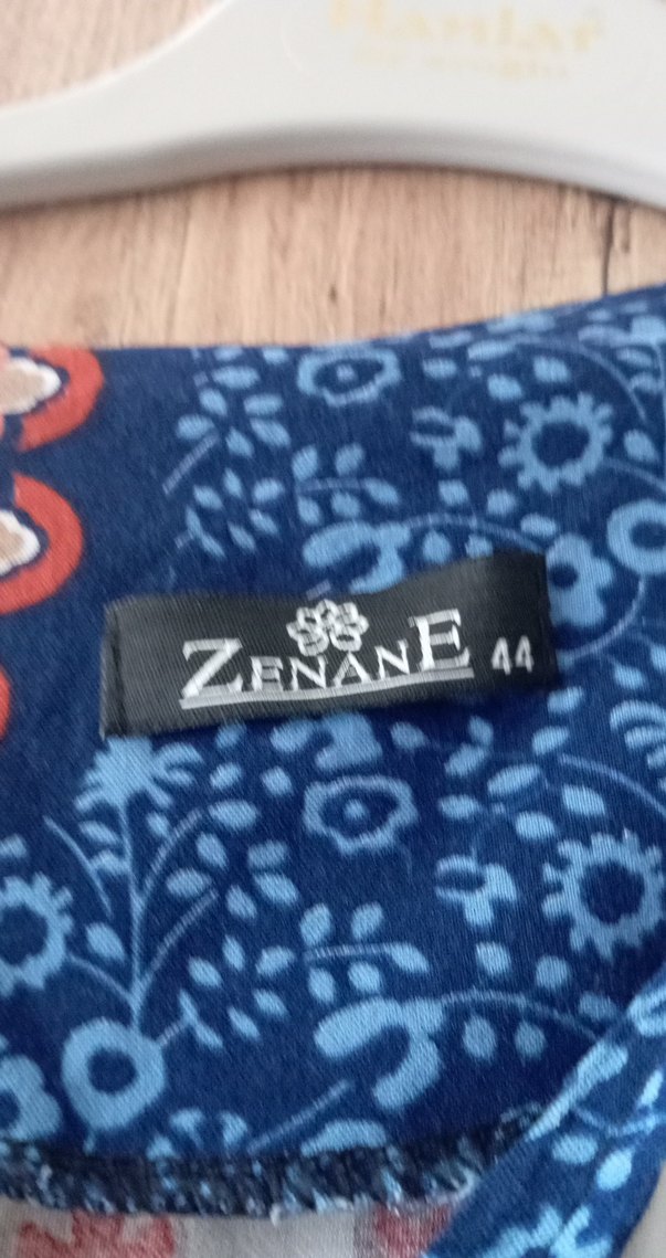 Bohem Çok Renkli Uzun Kollu Uzun Elbise - Görsel 3