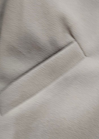 Bej Midi Kadın Kaban Düğmeli - Görsel 3