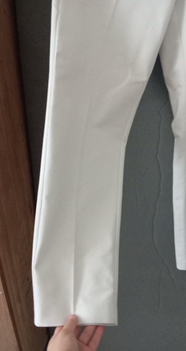 Beyaz Kadın Kumaş Pantolon - Görsel 4