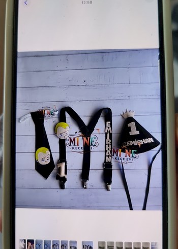 Siyah Çocuk Rock Punk Desenli Ayarlanabilir Kemer