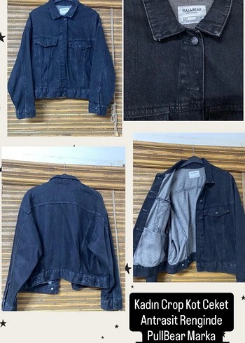 Koton Kadın Gri Mini Kaban, 36 Beden - Görsel 3