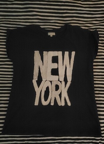 Newyork lacivert tişört 