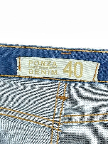 40 Beden mavi Renk Diğer Jean / Kot %70 İndirimli.