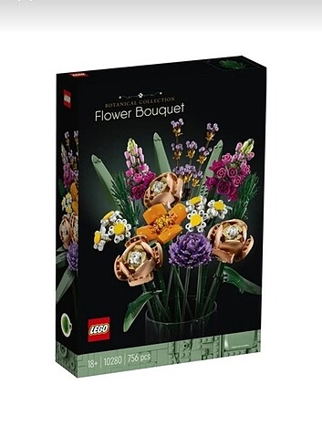 Lego çiçek 756 parça 