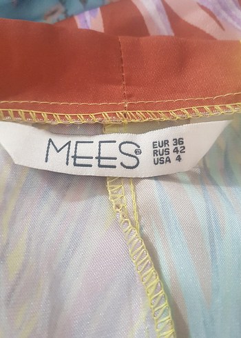 Renkli Bohem Mini Kadın Elbise - Görsel 6