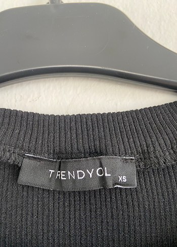 Trendyol & Milla Siyah yarım kollu günlük elbise