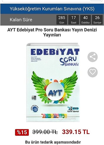  Yayın denizi ayt soru bankası 