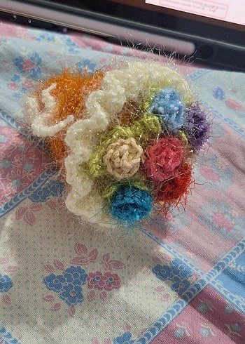 El Örgüsü Çiçek Buketi - Görsel 9