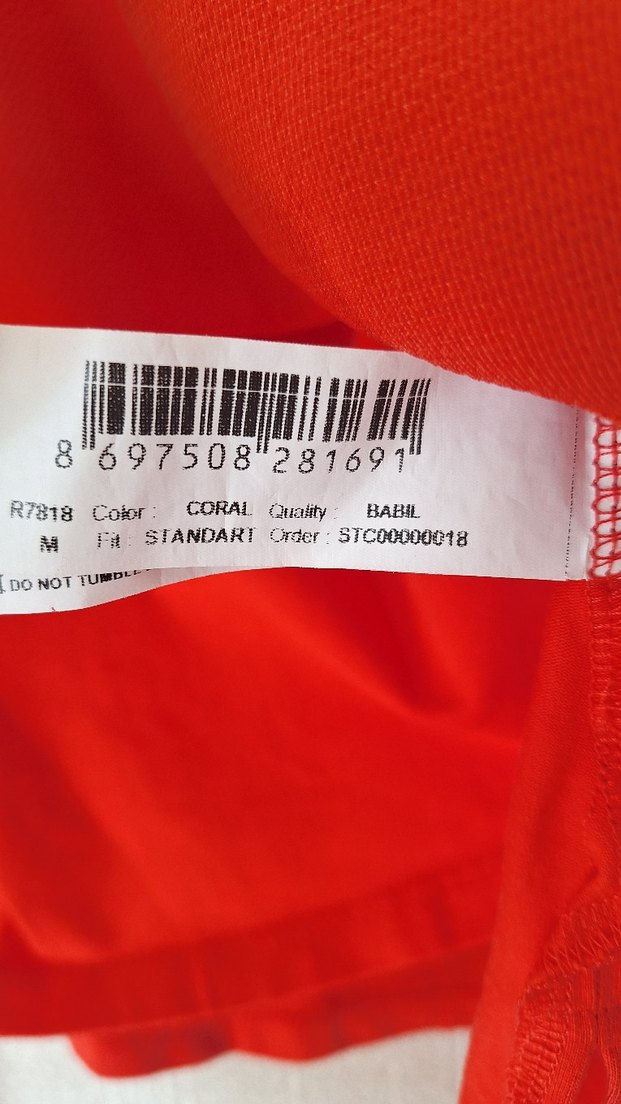 Nar çiçeği rengi Kolsuz Drapeli Kadın Bluz - Görsel 3