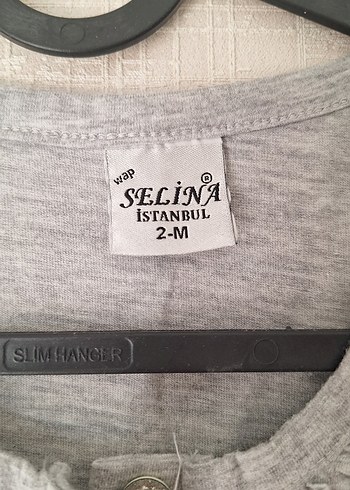 Kolsuz Gri Bluz - Görsel 2