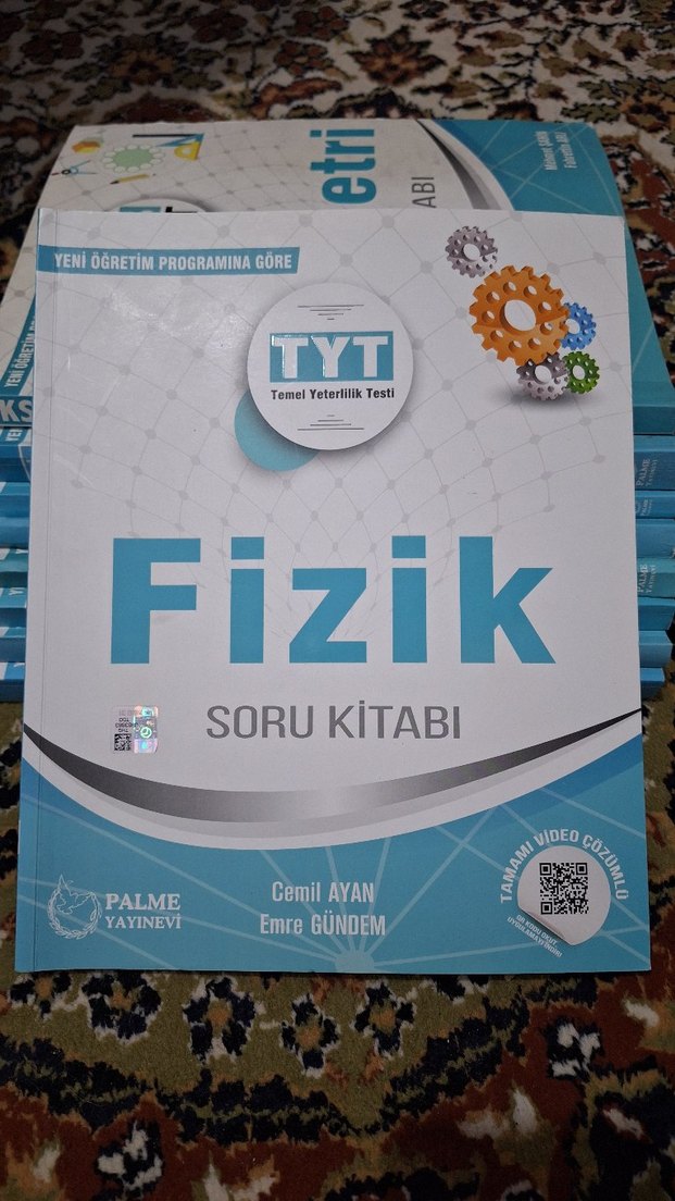 TYT ve AYT Palme Yayınları Soru Kitapları Seti - Görsel 2
