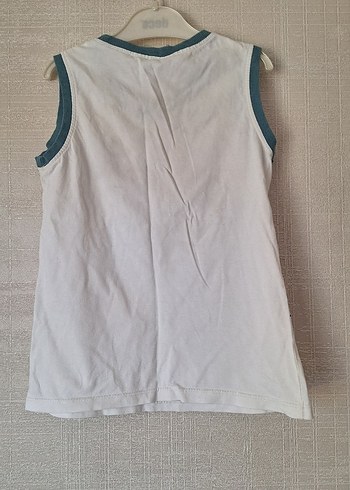 Baskılı Beyaz Çocuk Atlet 3'lü Paket - Görsel 7