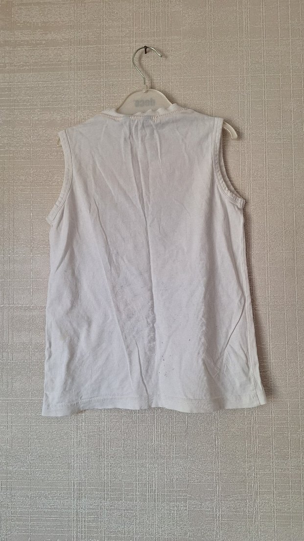 Baskılı Beyaz Çocuk Atlet 3'lü Paket - Görsel 4