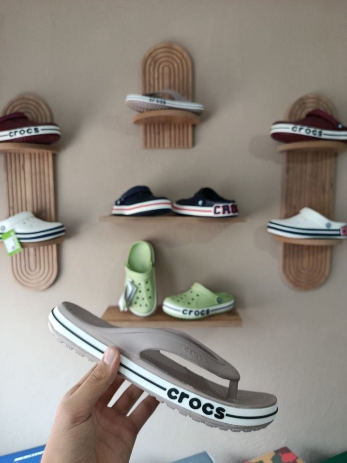 Gri Beyaz Erkek Kaydırmaz Terlik Velcro - Görsel 4