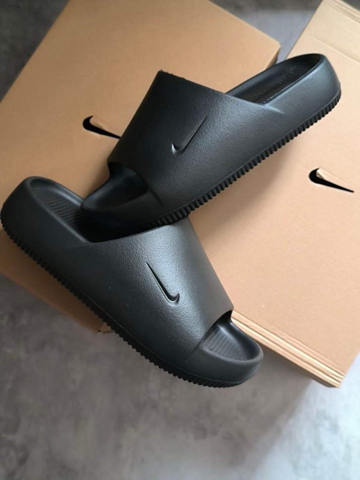 Nike Siyah Erkek Terlik - Görsel 4