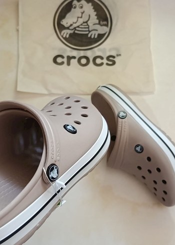 Erkek Bej Crocs Terlik - Görsel 3