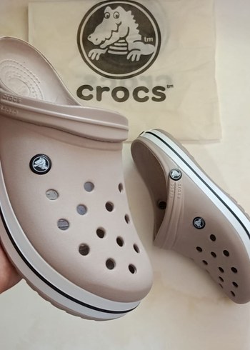 Erkek Bej Crocs Terlik - Görsel 6