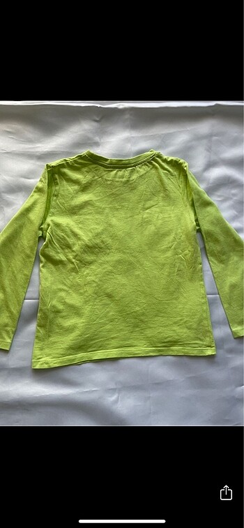 6 Yaş Beden yeşil Renk H&M çocuk body